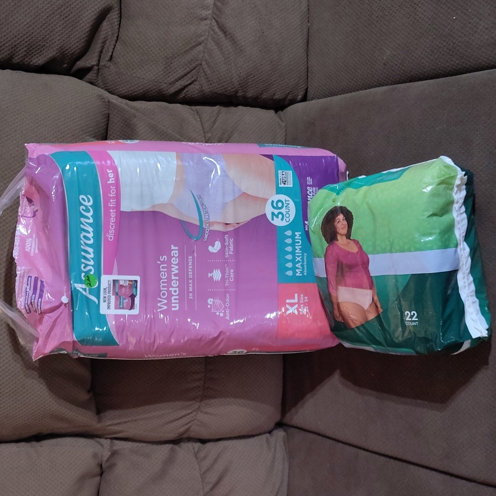 Assurance Women's Underwear 36 Count